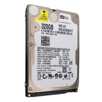 Western Digital 2.5'' 320GB HDD WD3200BVVT SATA 3.0 8MB Cache 5400 RPM Notebook Harddisk YENİDEN ÜRETİLMİŞ DİSK - 1